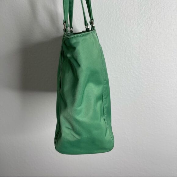 Vintage Kate Spade Nylon Green Shoulder Bag - Picture 5 of 8